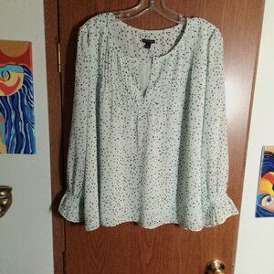 Ann Taylor Womens Long Sleeve Blouse